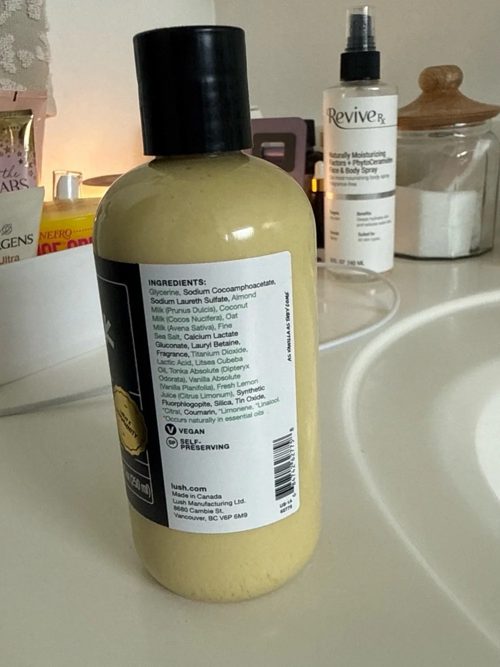 Lush Super Milk Shower Gel -